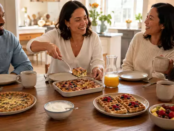 Cómo organizar un brunch sin cocinar seis platos distintos