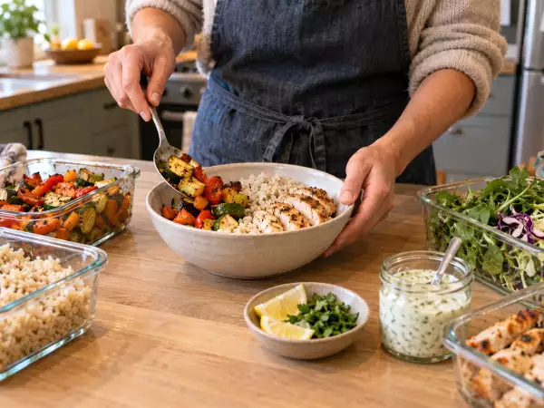 ¿Llegas a la cena sin ganas de empezar de cero? Prepara ingredientes, no cinco menús completos