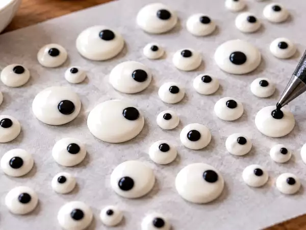 Aprende a hacer ojitos de azúcar en casa y dales un toque divertido a tus postres de Halloween