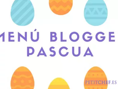 Menú blogger para Pascua