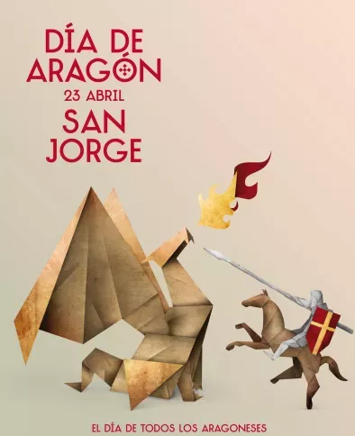 23 de Abril. San Jorge, Día de Aragón. Historia y gastronomía