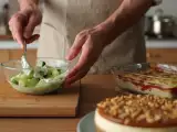 Artículos: Menú del día, 4 de junio: ensalada fresca, gratinado delicioso y cheesecake de toffee