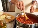Artículos: Menú vegetariano, 12 de julio: vasitos de guisantes, patatas aliñadas y refrescante sorbete de mango