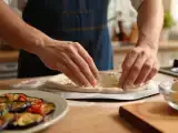 Artículos: Menú vegetariano, 17 de julio: saborea la corona de pizza, berenjenas salteadas y un refrescante helado sin heladera