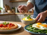 Artículos: Menú vegetariano, 2 de agosto: tartaletas tatin, habas tiernas y un refrescante limón helado