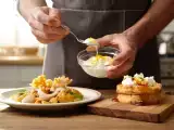 Artículos: Menú diario, 2 de agosto: boquerones rebozados, crinkle cake salado y helado de naranja