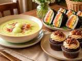 Artículos: Menú diario, 23 de agosto: sopa de melón, sándwich de sushi y cupcakes de chocolate