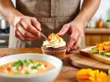 Artículos: Menú diario, 23 de agosto: sopa de melón, sándwich de sushi y cupcakes de chocolate