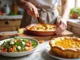 Artículos: Menú diario, 28 de agosto: ensalada refrescante, mini-quiches sabrosos y pie de maracuyá