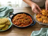 Artículos: Menú diario, 20 de septiembre: medallones de verdura, arroz con pollo y galletas rosa del desierto