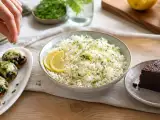 Artículos: Menú vegetariano, 29 de septiembre: Champiñones rellenos, arroz al limón y fondant de chocolate proteico