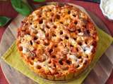 Artículos: Timbal de rigatoni al horno: la pasta del domingo que se corta como una tarta
