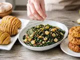 Artículos: Menú vegetariano, 5 de octubre: un festín de sabores con patatas, espinacas y galletas saludables