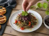 Artículos: Menú vegetariano, 27 de octubre: Momias de halloween, ensalada de lentejas y brigadeiros de oreo