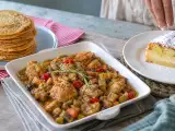 Artículos: Menú del día, 13 de octubre: tortitas saladas de lentejas, pollo en salsa y pastel mágico