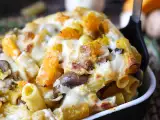 Artículos: Calabaza, setas y bechamel: una pasta al horno para volver a encender el horno