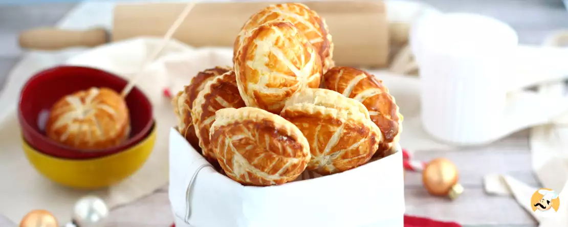 Versión en miniatura de la galette de reyes!