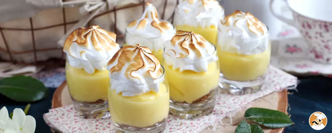 Nuestra tarta de limón y merengue preferida ¡ahora en vasitos!