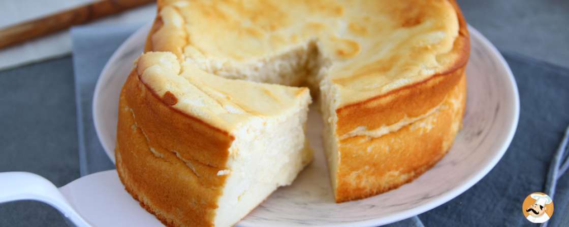 La tarta de queso más esponjosa que puedas imaginar