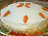 Receta Pastel de Zanahorias (Carrot Cake)