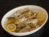 Receta Sardinas al horno con limón
