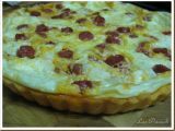 Receta Quiche de chistorra (thermomix)