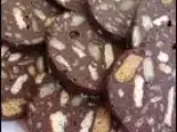Receta Salchichón de chocolate