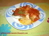 Receta Bacalao con tomate y patatas panadera