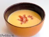 Receta Crema fria de alubias y zanahorias