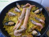 Receta Paella hacendado con caldo knorr