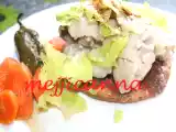 Receta Tostadas de pata o manitas de cerdo