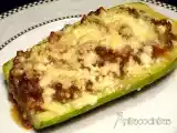 Receta Calabacita rellena [calabacín relleno] - receta mexicana