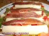 Receta Palmitos en vinagreta de verduras