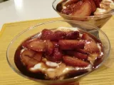 Receta Copa de yogur y fresas maceradas en vinagre de módena