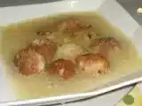 Receta Sopa de albóndigas