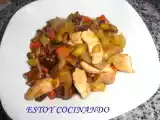 Receta Pollo y verduras con salsa de soja