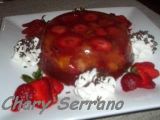 Receta Pastel de gelatina de fresas y naranja, light- hemc 47