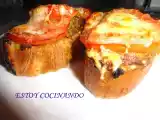 Receta Tostadas de pizza de tomate