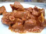 Receta Ternera al ajillo