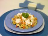 Receta Ensaladilla con salsa de yogur