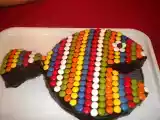 Receta Tarta pez con chocolate