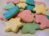 Receta Galletas de colores
