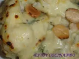 Receta Coliflor con queso azul