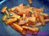 Receta Ensalada tibia de zanahorias