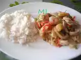 Receta Chop suey de gamba
