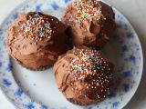 Receta Magdalenas tres chocolates