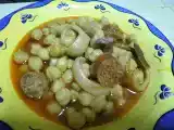 Receta Garbanzos de mar y tierra fc