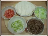 Receta Burritos de carne y queso