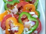 Receta Ensalada de tomate y pimiento
