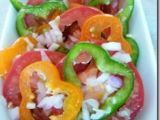 Receta Ensalada de tomate y pimiento